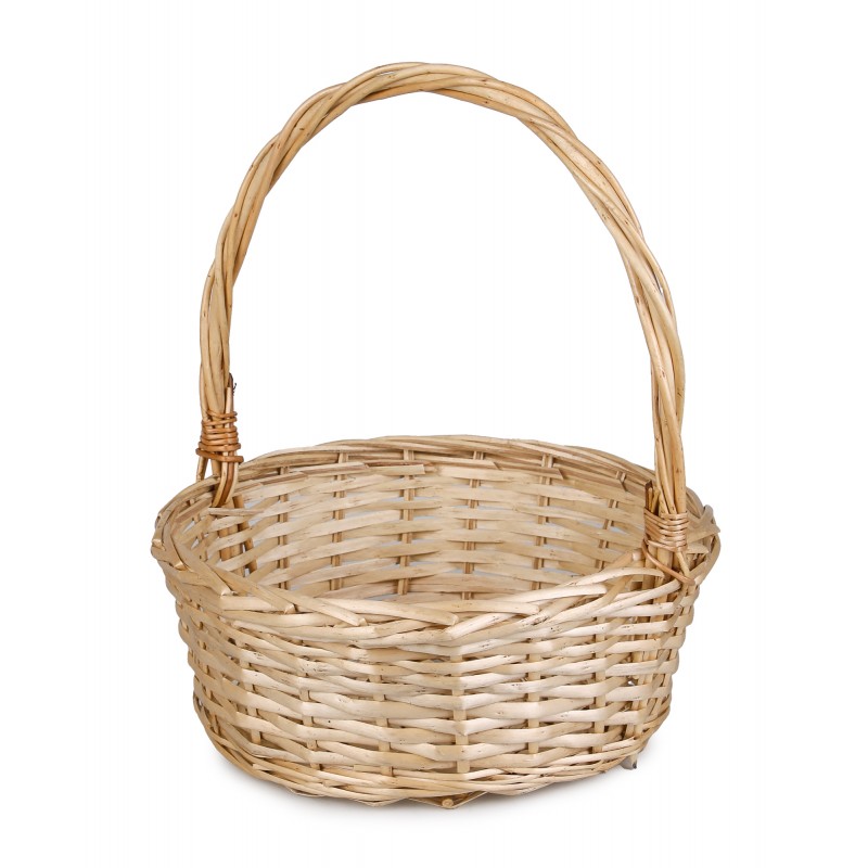 kosz wiklinowy na prezent